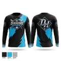 Diamond Hitterz Long Sleeve Performance Shirt - 1