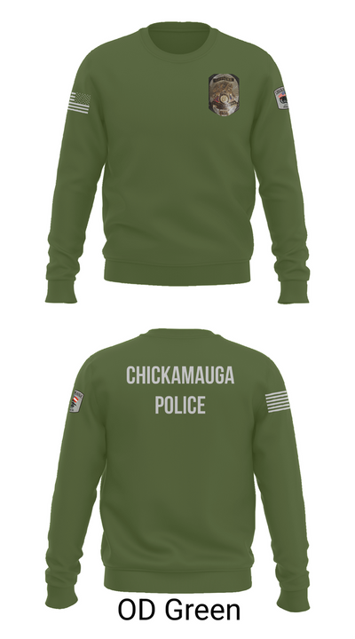 Chickamauga Police 51367773 Crew Neck Sweatshirt - 43