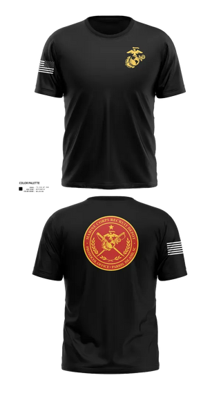 Old School Cotton Feel Shirt, MCRD Parris Island Protocol Office, Marines, Teamtime, Team time, sublimation, custom sports apparel, team uniforms, spirit wear, spiritwear, sports uniforms, custom shirts, team store, custom team store, fundraiser sports, apparel fundraiser