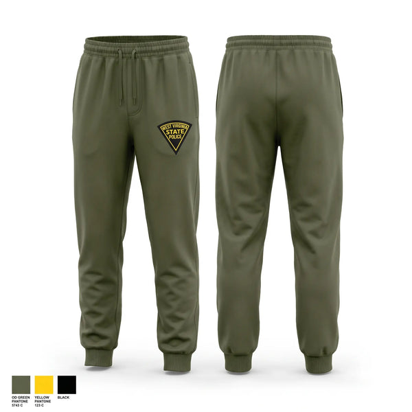 Sweatpants, West Virginia State Police, Police, Teamtime, Team time, sublimation, custom sports apparel, team uniforms, spirit wear, spiritwear, sports uniforms, custom shirts, team store, custom team store, fundraiser sports, apparel fundraiser