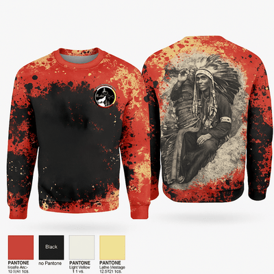 Pocasset Tribe 61680533 Crew Neck Sweatshirt - 1