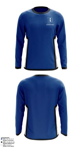 Long Sleeve Performance Shirt, Perry High School Commodores, Men's Basketball, Teamtime, Team time, sublimation, custom sports apparel, team uniforms, spirit wear, spiritwear, sports uniforms, custom shirts, team store, custom team store, fundraiser sports, apparel fundraiser