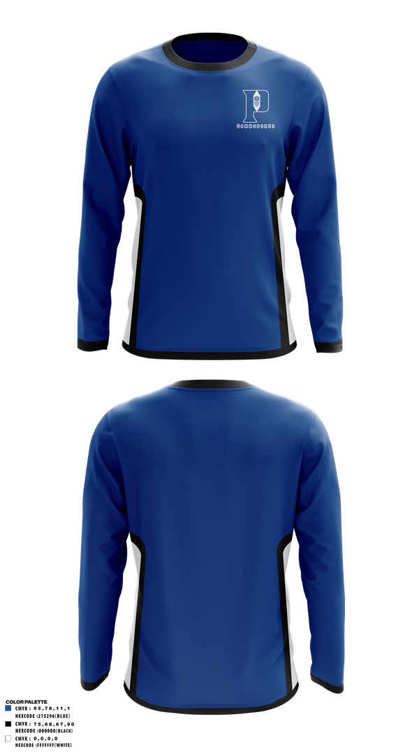 Long Sleeve Performance Shirt, Perry High School Commodores, Men's Basketball, Teamtime, Team time, sublimation, custom sports apparel, team uniforms, spirit wear, spiritwear, sports uniforms, custom shirts, team store, custom team store, fundraiser sports, apparel fundraiser