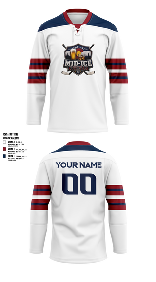 Hockey Jersey, Mid-Ice Crisis, Ice Hockey, Teamtime, Team time, sublimation, custom sports apparel, team uniforms, spirit wear, spiritwear, sports uniforms, custom shirts, team store, custom team store, fundraiser sports, apparel fundraiser