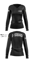 E-Squad 14734632 Women's Long Sleeve V-neck Shirt - 20
