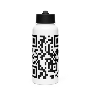 Deck Dr’s Decks and Fences 2773832 Stainless Steel Water Bottle with a Straw Lid