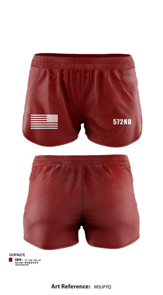 Ranger Panties, 572nd, , Teamtime, Team time, sublimation, custom sports apparel, team uniforms, spirit wear, spiritwear, sports uniforms, custom shirts, team store, custom team store, fundraiser sports, apparel fundraiser