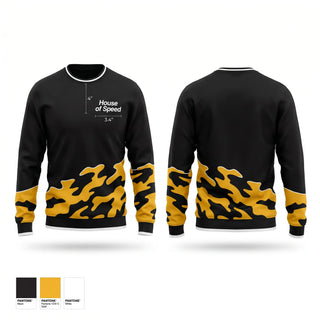 Crew Neck Sweatshirt, House of Speed, Track & Field, Teamtime, Team time, sublimation, custom sports apparel, team uniforms, spirit wear, spiritwear, sports uniforms, custom shirts, team store, custom team store, fundraiser sports, apparel fundraiser