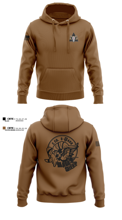 C-Co, 3-1 AHB, 1ID 11157023 Hoodie - 2