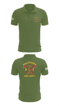 PHILLIPSBURG FIRE DEPARTMENT 39354124 Short Sleeve Performance Polo - 47