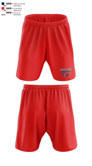 Athletic Shorts With Pockets, Illinois Buffaloes, Men's Basketball, Teamtime, Team time, sublimation, custom sports apparel, team uniforms, spirit wear, spiritwear, sports uniforms, custom shirts, team store, custom team store, fundraiser sports, apparel fundraiser