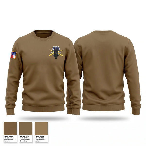 Crew Neck Sweatshirt, Dog Company, Army, Teamtime, Team time, sublimation, custom sports apparel, team uniforms, spirit wear, spiritwear, sports uniforms, custom shirts, team store, custom team store, fundraiser sports, apparel fundraiser