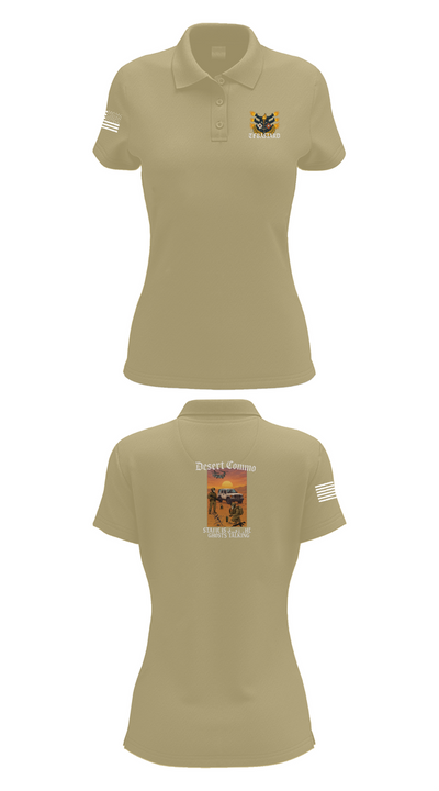 Task Force Bataan 77589925 Women's Short Sleeve Performance Polo  - 95