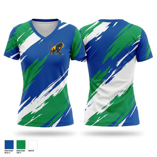 Womens Short Sleeve Vneck Shirt, Passage Panthers, Men's Soccer, Teamtime, Team time, sublimation, custom sports apparel, team uniforms, spirit wear, spiritwear, sports uniforms, custom shirts, team store, custom team store, fundraiser sports, apparel fundraiser