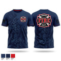 Lemoore Volunteer Fire Department Old School Cotton Feel Shirt - 1