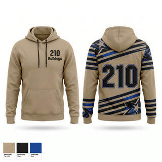 Hoodie, 210 Bulldogs, Baseball, Teamtime, Team time, sublimation, custom sports apparel, team uniforms, spirit wear, spiritwear, sports uniforms, custom shirts, team store, custom team store, fundraiser sports, apparel fundraiser