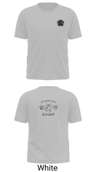 Short Sleeve Performance Shirt, Crittenden County Sheriff Department, Police, Teamtime, Team time, sublimation, custom sports apparel, team uniforms, spirit wear, spiritwear, sports uniforms, custom shirts, team store, custom team store, fundraiser sports, apparel fundraiser