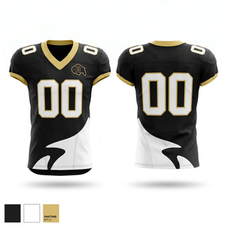 Football Jersey, Buffalo Bison, Spirit Store, Teamtime, Team time, sublimation, custom sports apparel, team uniforms, spirit wear, spiritwear, sports uniforms, custom shirts, team store, custom team store, fundraiser sports, apparel fundraiser