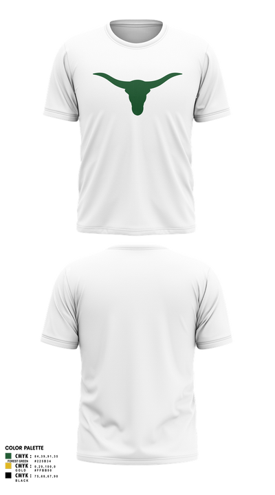Battle Mountain Longhorns 79152921 Short Sleeve Performance Shirt - 4