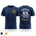 Livingston Fire District 11 23645532 Old School Cotton Feel Shirt - 1