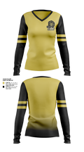 Gt lions 94037255 Women's Long Sleeve V-neck Shirt - 2