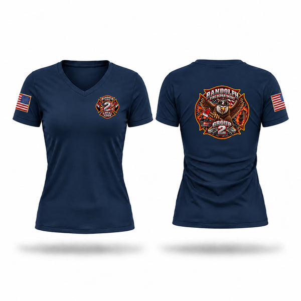 Womens Short Sleeve Vneck Shirt, Group 2, Fire Department, Teamtime, Team time, sublimation, custom sports apparel, team uniforms, spirit wear, spiritwear, sports uniforms, custom shirts, team store, custom team store, fundraiser sports, apparel fundraiser