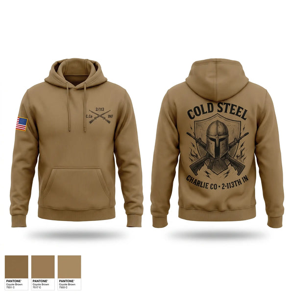 Hoodie, Charlie Company 2/113th INF, Army, Teamtime, Team time, sublimation, custom sports apparel, team uniforms, spirit wear, spiritwear, sports uniforms, custom shirts, team store, custom team store, fundraiser sports, apparel fundraiser