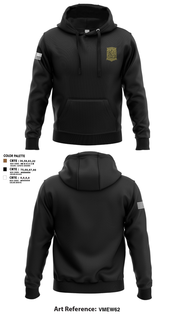 Hoodie, 665th SMC, Army, Teamtime, Team time, sublimation, custom sports apparel, team uniforms, spirit wear, spiritwear, sports uniforms, custom shirts, team store, custom team store, fundraiser sports, apparel fundraiser