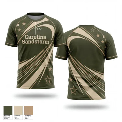 Carolina Sandstorm 11228035 Old School Cotton Feel Shirt - 1