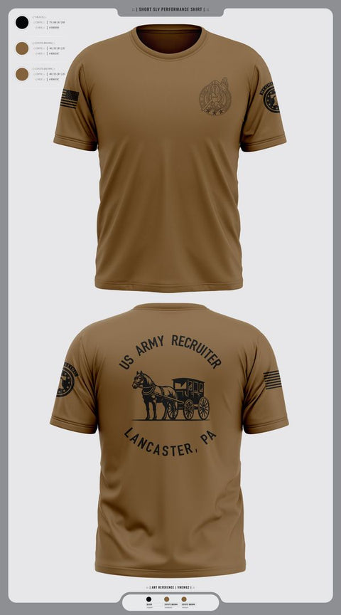 Short Sleeve Performance Shirt, LANCASTE, PA RECRUITING, , Teamtime, Team time, sublimation, custom sports apparel, team uniforms, spirit wear, spiritwear, sports uniforms, custom shirts, team store, custom team store, fundraiser sports, apparel fundraiser