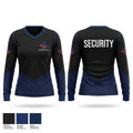 Sahara Global Security Women's Long Sleeve V-neck Shirt - 1
