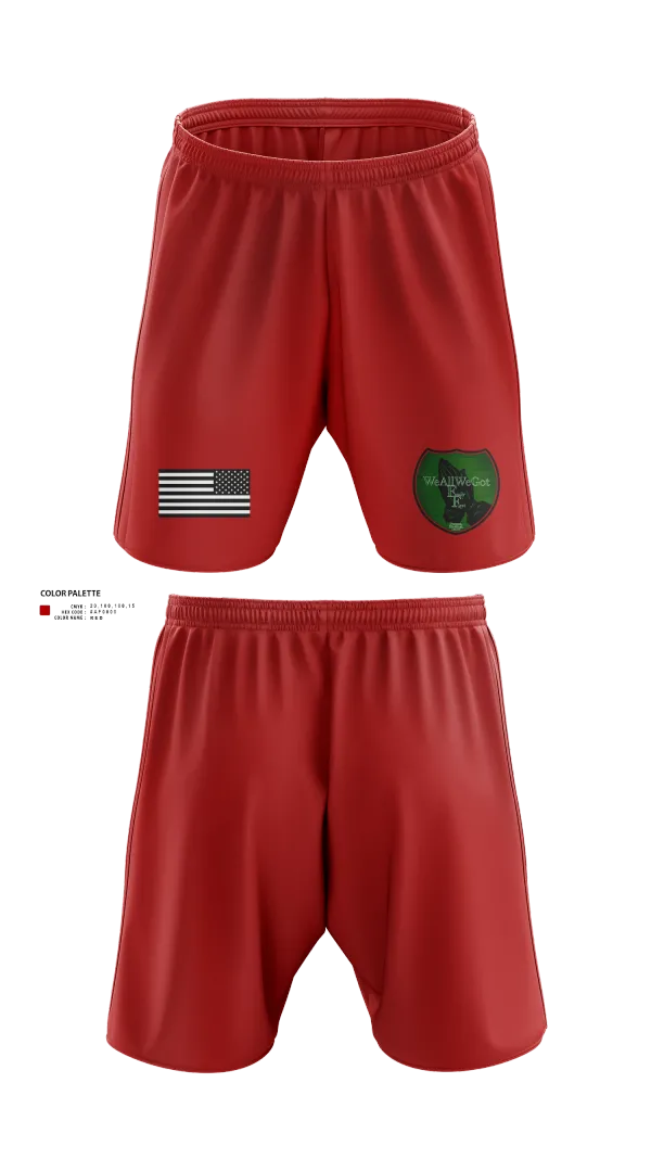 Athletic Shorts With Pockets, WeAllWeGot~Family First, , Teamtime, Team time, sublimation, custom sports apparel, team uniforms, spirit wear, spiritwear, sports uniforms, custom shirts, team store, custom team store, fundraiser sports, apparel fundraiser