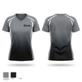Stars Women's Short Sleeve V-neck Shirt - 1