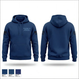 Hoodie, Station 54 Springwater Fire Department, Fire Department, Teamtime, Team time, sublimation, custom sports apparel, team uniforms, spirit wear, spiritwear, sports uniforms, custom shirts, team store, custom team store, fundraiser sports, apparel fundraiser