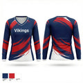 Vikings 68445161 Women's Long Sleeve V-neck Shirt - 1