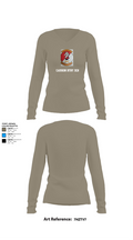 Caisson BTRY 3CR 81164920 Women's Long Sleeve V-neck Shirt - 62