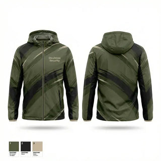 Windbreaker, Opulence Security, , Teamtime, Team time, sublimation, custom sports apparel, team uniforms, spirit wear, spiritwear, sports uniforms, custom shirts, team store, custom team store, fundraiser sports, apparel fundraiser