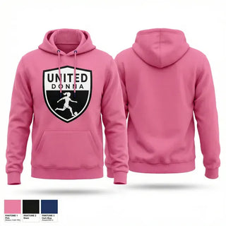 Hoodie, United Donna, Women's Soccer, Teamtime, Team time, sublimation, custom sports apparel, team uniforms, spirit wear, spiritwear, sports uniforms, custom shirts, team store, custom team store, fundraiser sports, apparel fundraiser