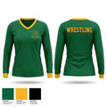 Celtics Women's Long Sleeve V-neck Shirt - 1