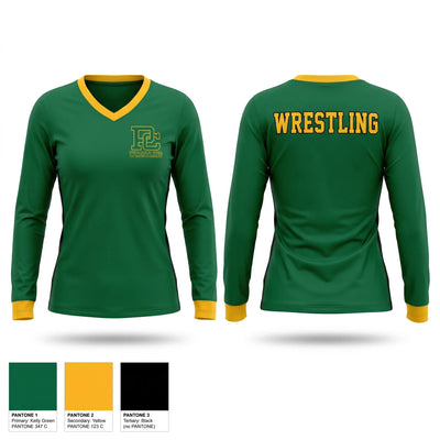 Celtics Women's Long Sleeve V-neck Shirt - 1