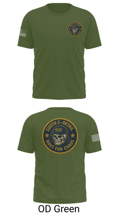 South C Detail 31033185 Short Sleeve Performance Shirt - 53