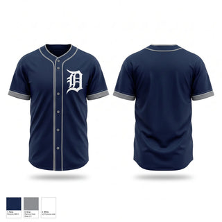 Full Button Baseball Jersey, Tigers, Baseball, Teamtime, Team time, sublimation, custom sports apparel, team uniforms, spirit wear, spiritwear, sports uniforms, custom shirts, team store, custom team store, fundraiser sports, apparel fundraiser