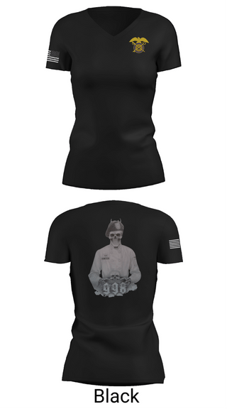 Womens Short Sleeve Vneck Shirt, 998th FFT, Army, Teamtime, Team time, sublimation, custom sports apparel, team uniforms, spirit wear, spiritwear, sports uniforms, custom shirts, team store, custom team store, fundraiser sports, apparel fundraiser