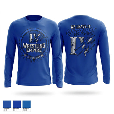 imperial valley wrestling empire Long Sleeve Performance Shirt - 2