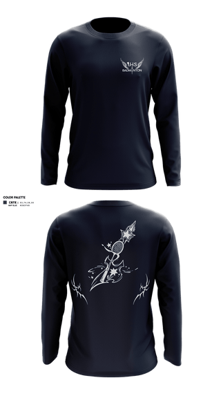 Long Sleeve Performance Shirt, Irvington High School Badminton, Spirit Store, Teamtime, Team time, sublimation, custom sports apparel, team uniforms, spirit wear, spiritwear, sports uniforms, custom shirts, team store, custom team store, fundraiser sports, apparel fundraiser