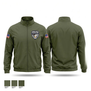 Windbreaker, Haughton Police Department, Police, Teamtime, Team time, sublimation, custom sports apparel, team uniforms, spirit wear, spiritwear, sports uniforms, custom shirts, team store, custom team store, fundraiser sports, apparel fundraiser