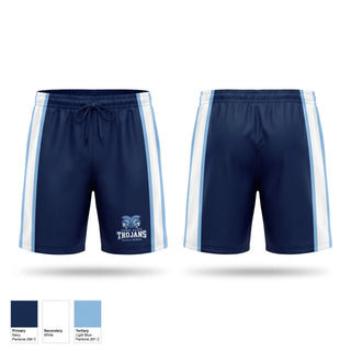 Athletic Shorts With Pockets, Trojans, Men's Soccer, Teamtime, Team time, sublimation, custom sports apparel, team uniforms, spirit wear, spiritwear, sports uniforms, custom shirts, team store, custom team store, fundraiser sports, apparel fundraiser