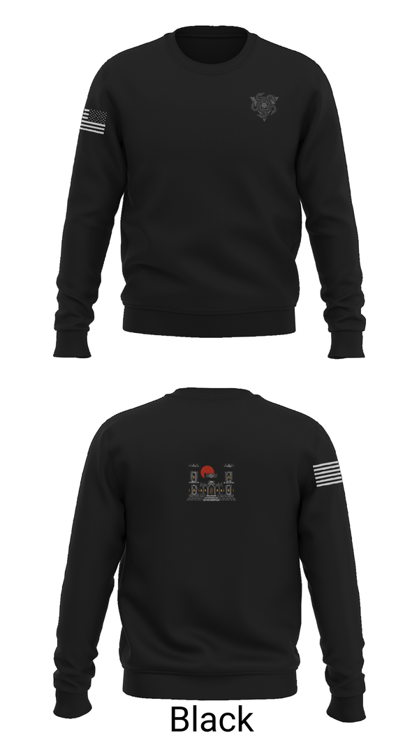 Crew Neck Sweatshirt, 100th MRBC, Army, Teamtime, Team time, sublimation, custom sports apparel, team uniforms, spirit wear, spiritwear, sports uniforms, custom shirts, team store, custom team store, fundraiser sports, apparel fundraiser