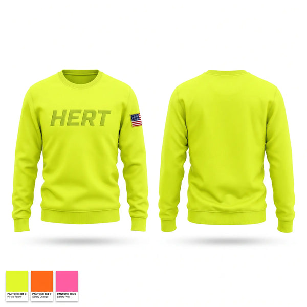 Crew Neck Sweatshirt, HERT, EMS/EMT, Teamtime, Team time, sublimation, custom sports apparel, team uniforms, spirit wear, spiritwear, sports uniforms, custom shirts, team store, custom team store, fundraiser sports, apparel fundraiser