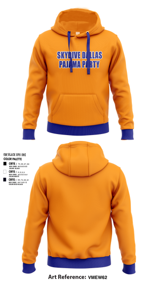 Hoodie, Skydive Dallas Pajama Party, Water Polo, Teamtime, Team time, sublimation, custom sports apparel, team uniforms, spirit wear, spiritwear, sports uniforms, custom shirts, team store, custom team store, fundraiser sports, apparel fundraiser